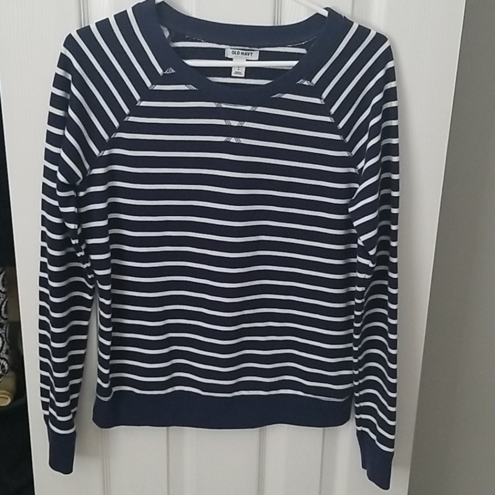 Navy Striped Tee